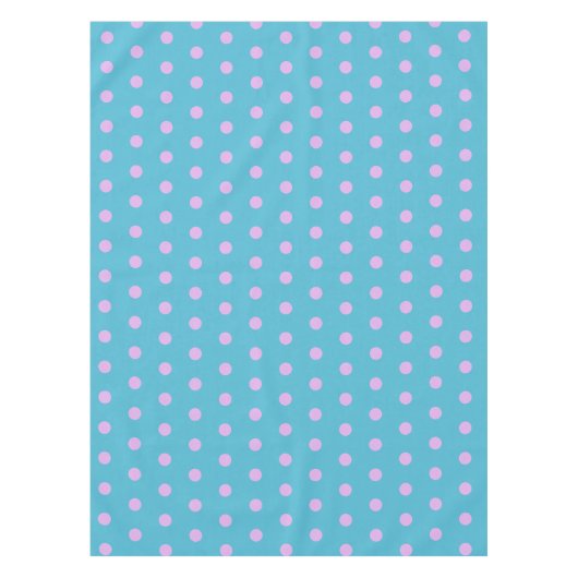 lilac-green dots doted gepunktete Tichsdecke テーブルクロス (正面)
