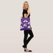 Lilac Hat Bag Fun Tote トートバッグ (モデル)