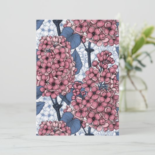 Lilac in pink and blue (スタンド正面)