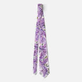 Lilac neck tie ネクタイ (裏面)