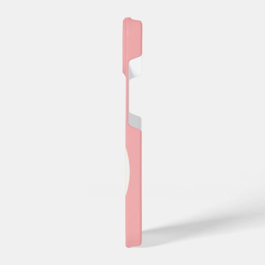 Lilac Phone Case with Trendy Moda iPhoneケース (左側面)