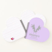 Lilac Psychology Gray Rorschach Test Design Pers ノートブック (内部)