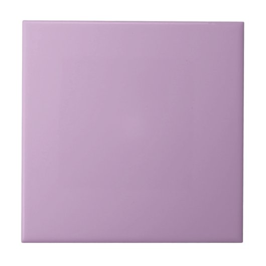 Lilac Solid Color タイル (正面)
