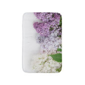 Lilac Spring Bath Mat | Floral Memory Foam Rug バスマット (正面縦)