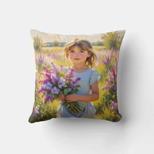 Lilac Symbolism クッション (裏面)