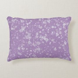Lilac throw pillow アクセントクッション
