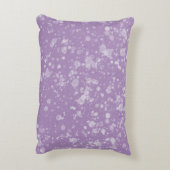 Lilac throw pillow アクセントクッション (裏面(縦))