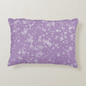 Lilac throw pillow アクセントクッション (裏面)