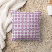 Lilac Throw Pillow クッション (ブランケット)