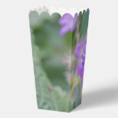 Lilac Wildflower Custom Photo Kid's Happy Birthday フェイバーボックス (裏面)