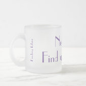 Lilacsの検索 – Lilacs Magの検索 フロストグラスマグカップ (左)