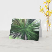 Lilacs抽象芸術ノートカード カード (黄色い花)