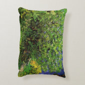 Lilacs by Vincent vanゴッホ、ヴィンテージガーデンフラワー アクセントクッション (裏面(縦))