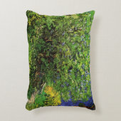 Lilacs by Vincent vanゴッホ、ヴィンテージガーデンフラワー アクセントクッション (正面(垂直))