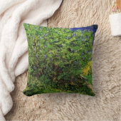 Lilacs by Vincent vanゴッホ、ヴィンテージガーデンフラワー クッション (ブランケット)