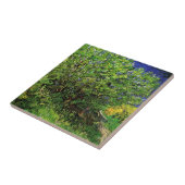 Lilacs by Vincent vanゴッホ、ヴィンテージガーデンフラワー タイル (側面)