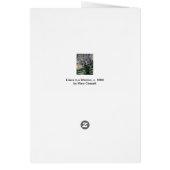 Lilacs in a window by Mary Cassatt, Lilacs in a Wi (裏面)