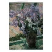Lilacs in a window by Mary Cassatt, Lilacs in a Wi (正面)