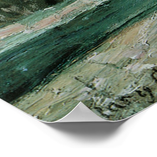 Lilacs in a Window、Mary Cassatt Poster ポスター (角)