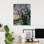 Lilacs in a Window、Mary Cassatt Poster ポスター (ホームオフィス)