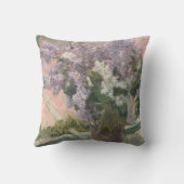 Lilacs in Window by Mary Cassatt American Painter クッション (裏面)