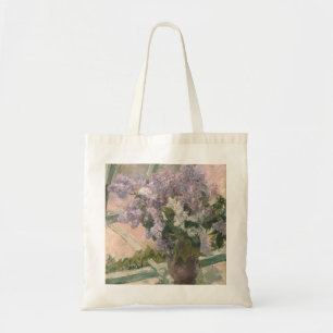Lilacs in Window by Mary Cassatt American Painter トートバッグ