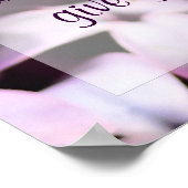 Lilacs Jeremiah 29:11ポスター ポスター (角)