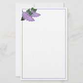 Lilacs Stationery 便箋 (正面)