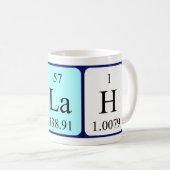 Lilah期別テーブル名mag コーヒーマグカップ (正面右)