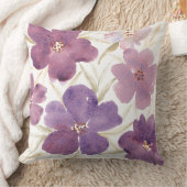 Lilas en acuarela クッション (ブランケット)