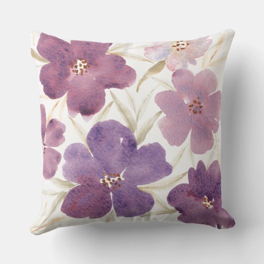 Lilas en acuarela クッション (裏面)