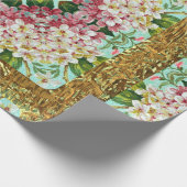 Lilflormthのモノグラム(30の足) ラッピングペーパー (角)