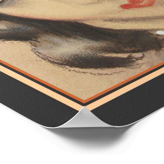 "Lili Elbe" Art Deco Print by Gerda Wegener ポスター (角)