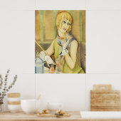 Lili Elbe by Gerda Wegener [1886 - 1940] ポスター (キッチン)