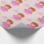 Lilibet名前のギフトラップ – 様々なデザイン ラッピングペーパー (角)