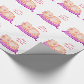 Lilibet名前のギフトラップ – 様々なデザイン ラッピングペーパー (角)