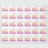 Lilibet名前のギフトラップ – 様々なデザイン ラッピングペーパー (フラット)