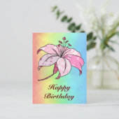 Lilie ポストカード (スタンド正面)