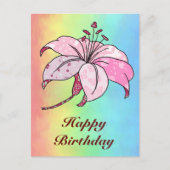 Lilie  ポストカード (正面)