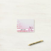 Lilie , personalisiert ポストイット (デスク上)