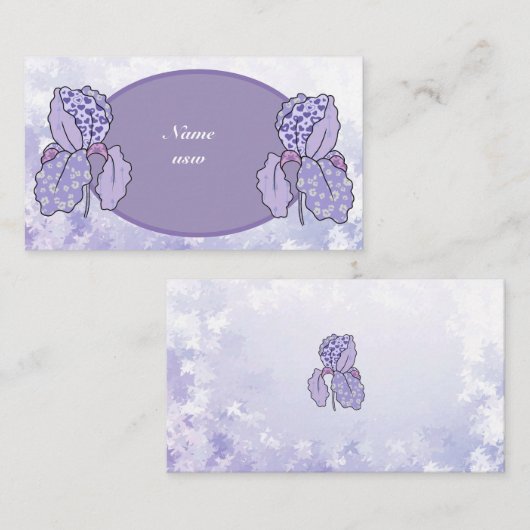 Lilie visitenkarte 名刺 (正面/裏面)