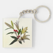 Lilies and Berries キーホルダー (裏面)