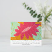 Lilies D&Cポストカードの検討 ポストカード (スタンド正面)