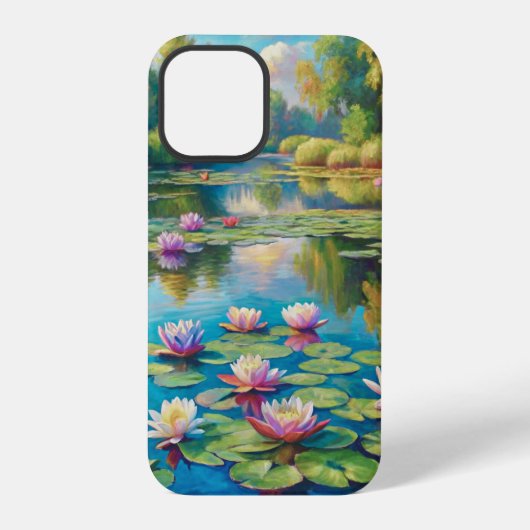 Lilies in the River iPhoneケース (裏面)