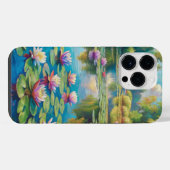 Lilies in the River iPhoneケース (裏面横)