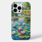 Lilies in the River iPhoneケース (裏面)
