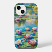 Lilies in the River iPhoneケース (裏面)