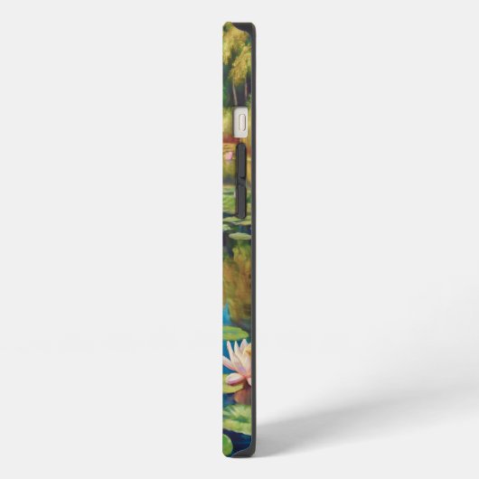 Lilies in the River iPhoneケース (左側面)