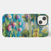 Lilies in the River iPhoneケース (裏面横)