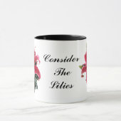 LILIES-MUGを考慮して下さい マグカップ (中央)